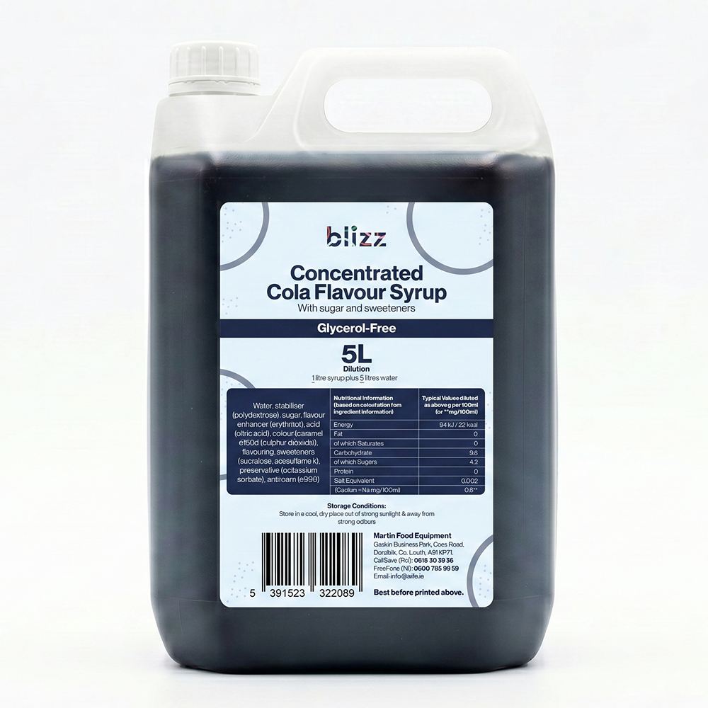 Blizz Cola Slush 5L – Glycerol-Free