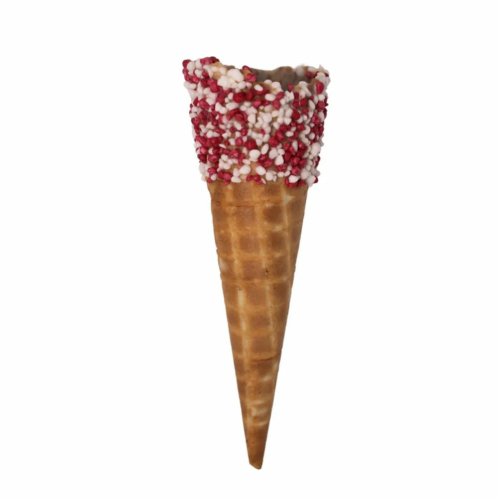 Strawberry & Cream Waffle Cone