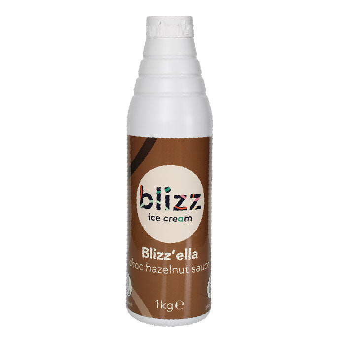 Blizz 'Ella Hazelnut Choc Topping Sauce