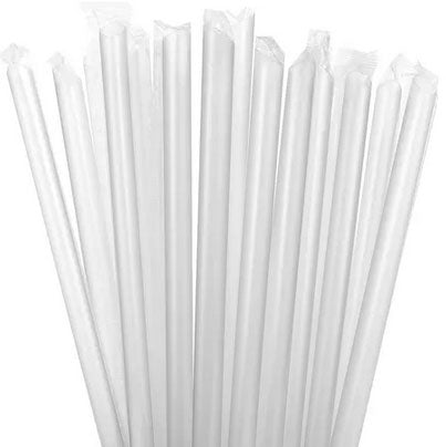 Clear Milkshake Straws